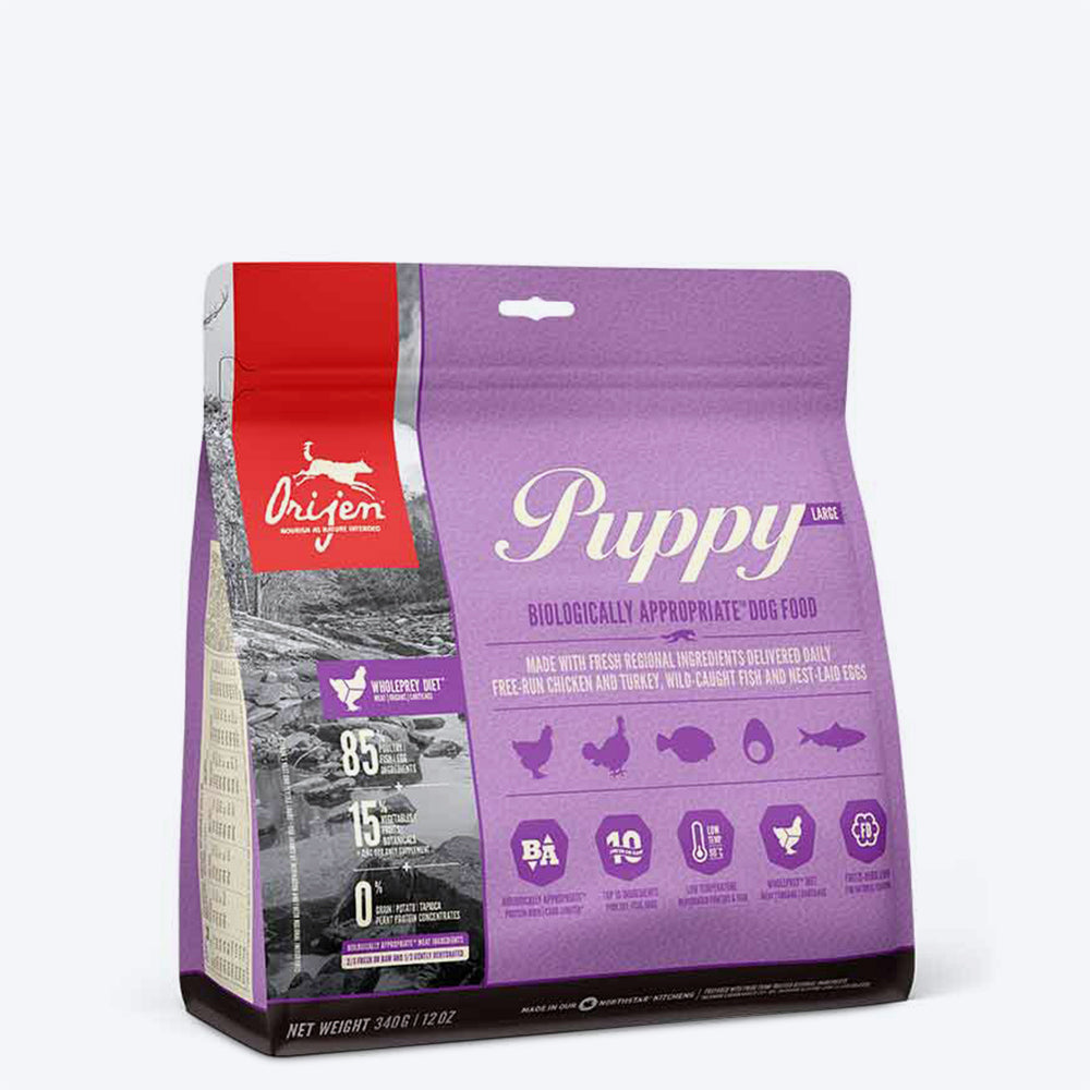 Orijen puppy large breed 11 hot sale 4 kg