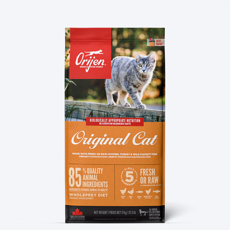 Orijen 85% Meat Cat & Kitten Dry Food - Heads Up For Tails