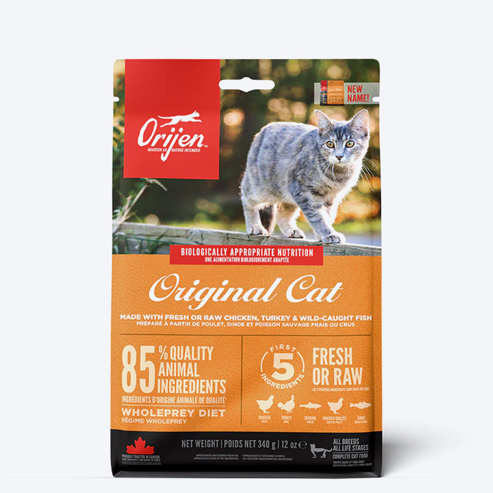Orijen 85% Meat Cat & Kitten Dry Food - Heads Up For Tails