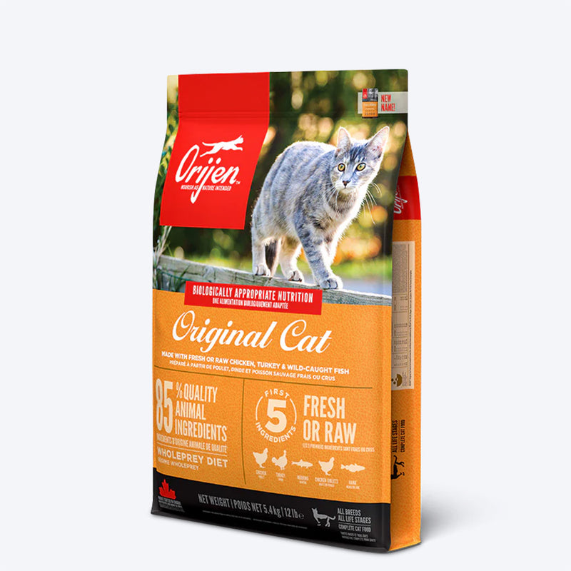 Orijen 85% Meat Cat & Kitten Dry Food - Heads Up For Tails