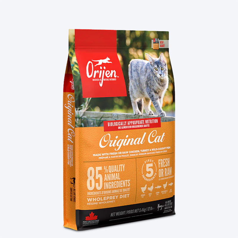 Orijen 85% Meat Cat & Kitten Dry Food - Heads Up For Tails
