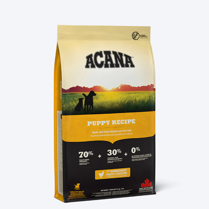Acana Mini & Medium Breed Junior Dry Puppy Food - Heads Up For Tails
