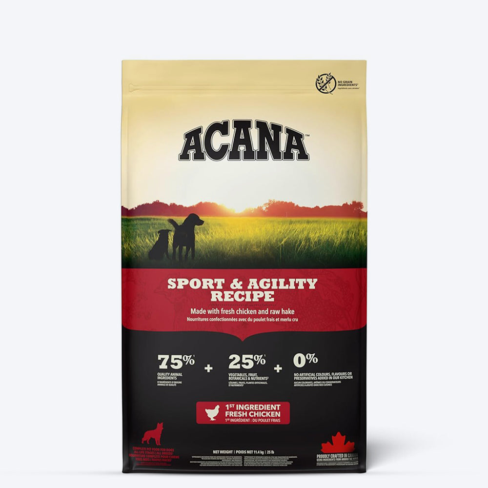 Acana Sport & Agility Dog Food - All Breeds - 11.4 kg_01