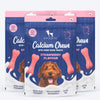 HUFT Calcium Chews Bite-Sized Bone Treats For Dog - Strawberry Flavour - Heads Up For Tails