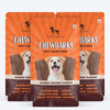 HUFT Chewbarks Smoked Chicken Soft Chew Strips Treat For Dogs - 30g - Heads Up For Tails