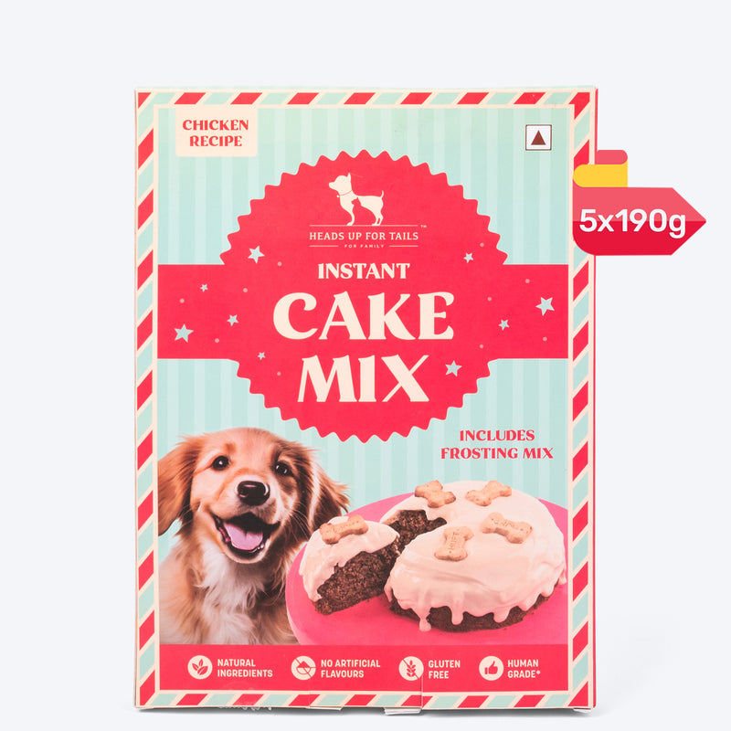 HUFT Instant Cake Mix for Dogs - 190 g - Heads Up For Tails