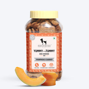 HUFT YIMT Pumpkin & Carrots Vegetarian Dog Biscuits - Heads Up For Tails