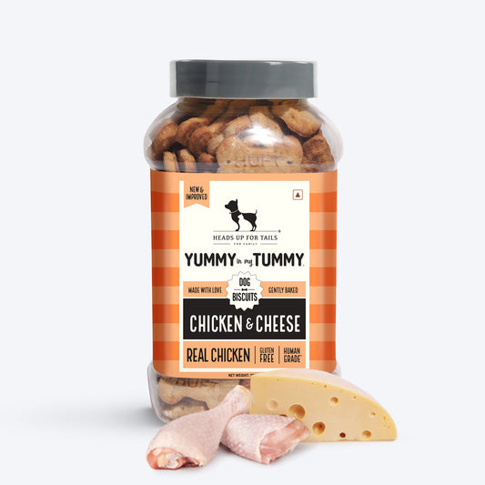 HUFT YIMT Chicken & Cheese Gluten-Free Dog Biscuits - 800 gm