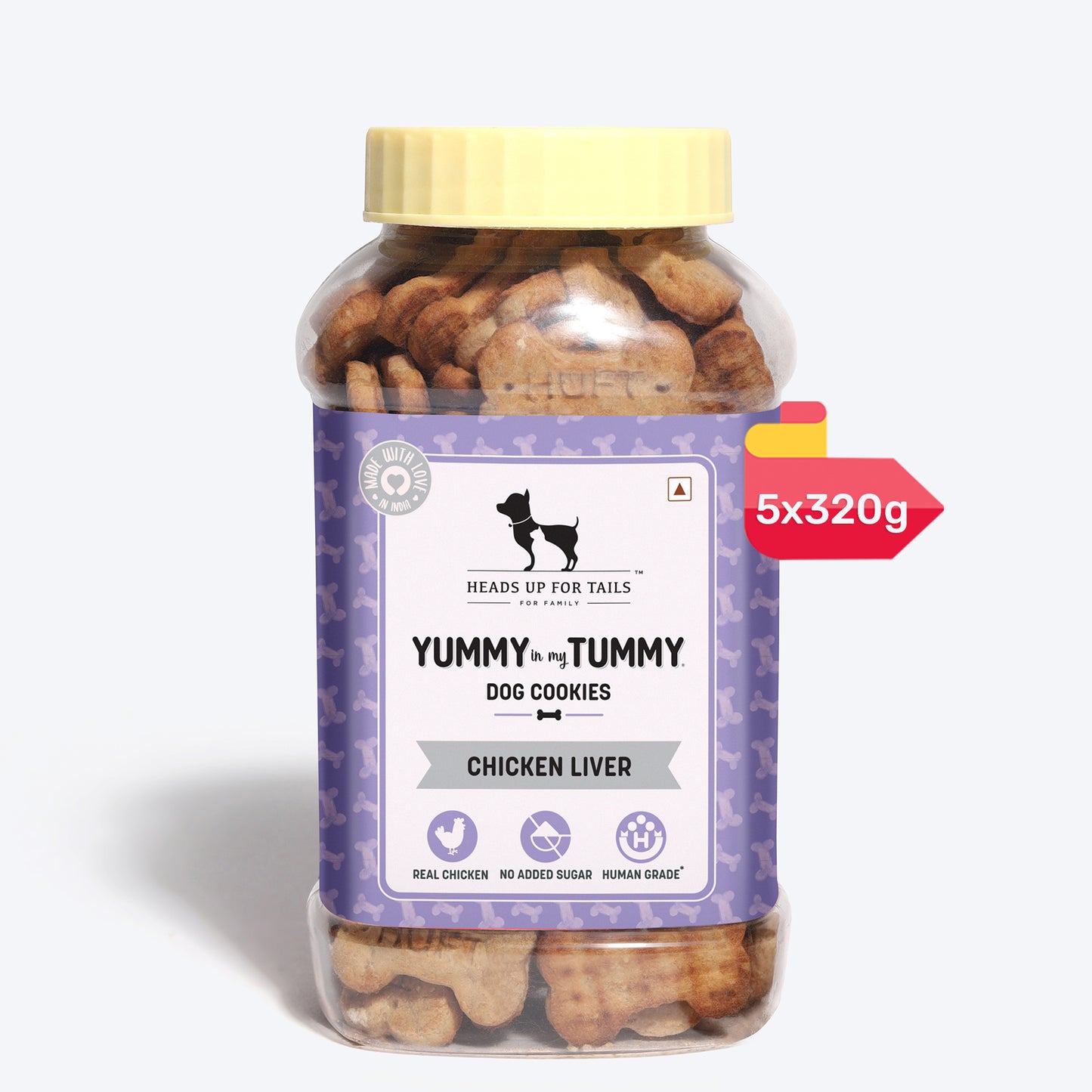 HUFT YIMT Chicken Liver Dog Biscuits