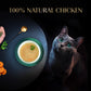 Sheba Soup With Chicken Wet Food For Cat - 40 gm x 4 pcs - Heads Up For Tails