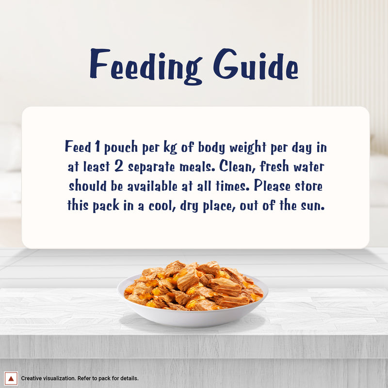 Purina Felix With Chicken In Jelly Adult Cat Wet Food - 85 g - Heads Up For Tails