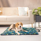 HUFT Luminous Leaves Mat Dog & Cat - Navy