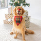 HUFT Santa's Favourite Bandana For Dog - Red