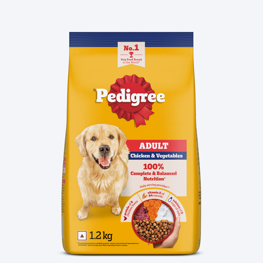 Pedigree Chicken & Vegetables Dry Food For Adult Dog