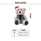 HUFT Beary Merry Plush Toy for Dog – White & Green - Heads Up For Tails