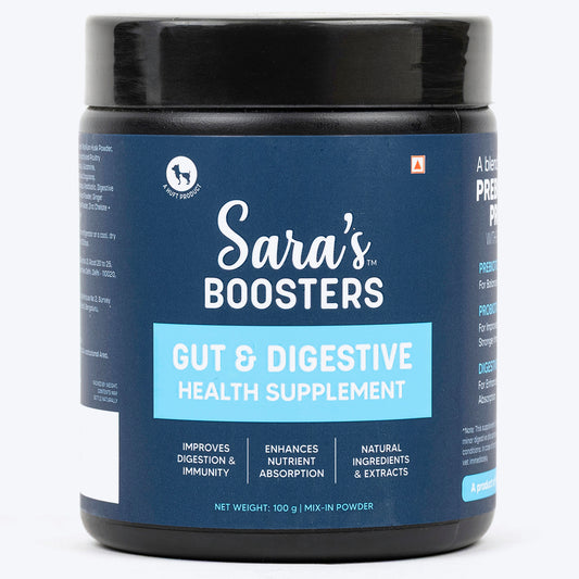 Sara's Boosters Gut & Digestive Health Supplement For Dogs