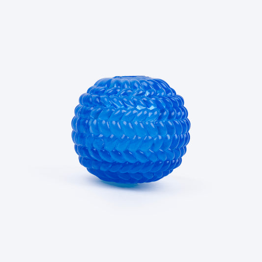 TLC Tyre Ball Chew Toy For Dog - Blue