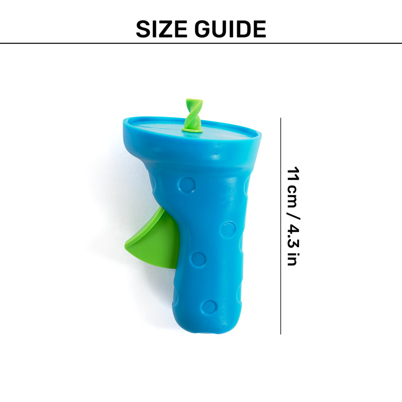 HUFT Flingo Flying Disc Toy For Cat - Blue & Green