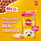 Pedigree Chicken & Liver Chunks In Gravy Puppy Wet Food - 130 g