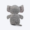 HUFT Squeaky Snugglephant Plush Toy For Dog - Grey - Heads Up For Tails