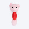 HUFT Squeaky Piggy Plush Toy For Dog - Pink - Heads Up For Tails