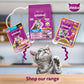 Whiskas Tasty Mix Chicken Tuna With Sweet Potato In Gravy Wet Food For Junior (2-12 Months) Kitten - 70 gm Pack