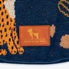 HUFT Jungle Dreams Round Mat For Dog - Blue - Heads Up For Tails