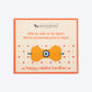 HUFT Nazar Buster Tie Rakhi For Dog & Cat - Yellow
