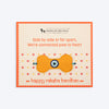 HUFT Nazar Buster Tie Rakhi For Dog & Cat - Yellow - Heads Up For Tails