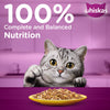 Whiskas Chicken in Gravy (1+ Years) Wet Food For Adult Cat - 80 gm Pack - Heads Up For Tails