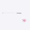 HUFT Featherly Extendable Wand Toy For Cat - Pink & White