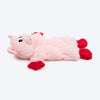 HUFT Oink-a-lot Squeaky Plush Toy For Dog - Pink - Heads Up For Tails