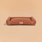 HUFT Personalised Sniff The Love Lounger Bed For Dog - Brown - Heads Up For Tails
