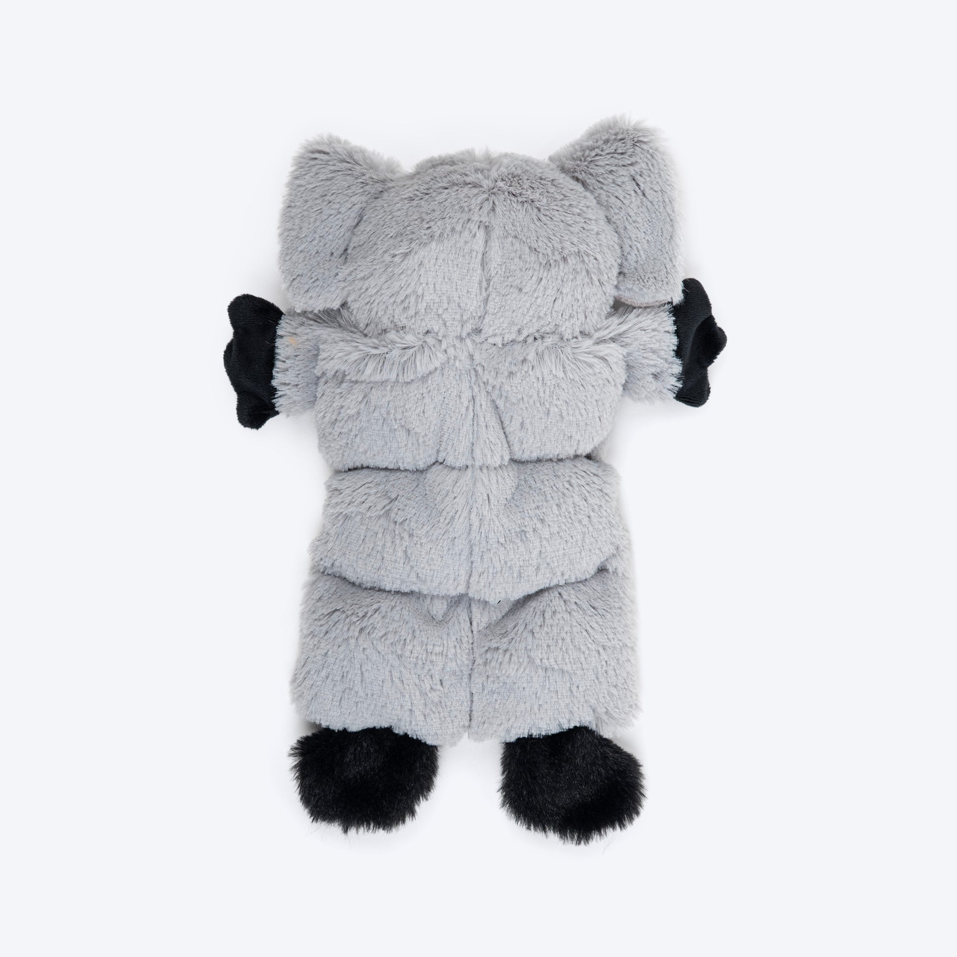 HUFT Cuddlephant Squeaky Plush Toy For Dog - Grey - Heads Up For Tails