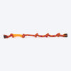 HUFT Tuggables Happy Knots Rope Toy For Dog - Orange & Red - Heads Up For Tails