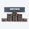 Meowsi by HUFT Chicken Breast Mousse Canned Cat Wet Food, 80 gm, with vitamins and minerals, grain-free formula.