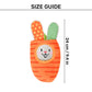 HUFT Boingy Bunny Crinkly Bungee Toy For Dog - Multicolor