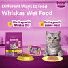 Whiskas Tuna And White Fish Wet Food For Adult Cat - 80 gm - Heads Up For Tails