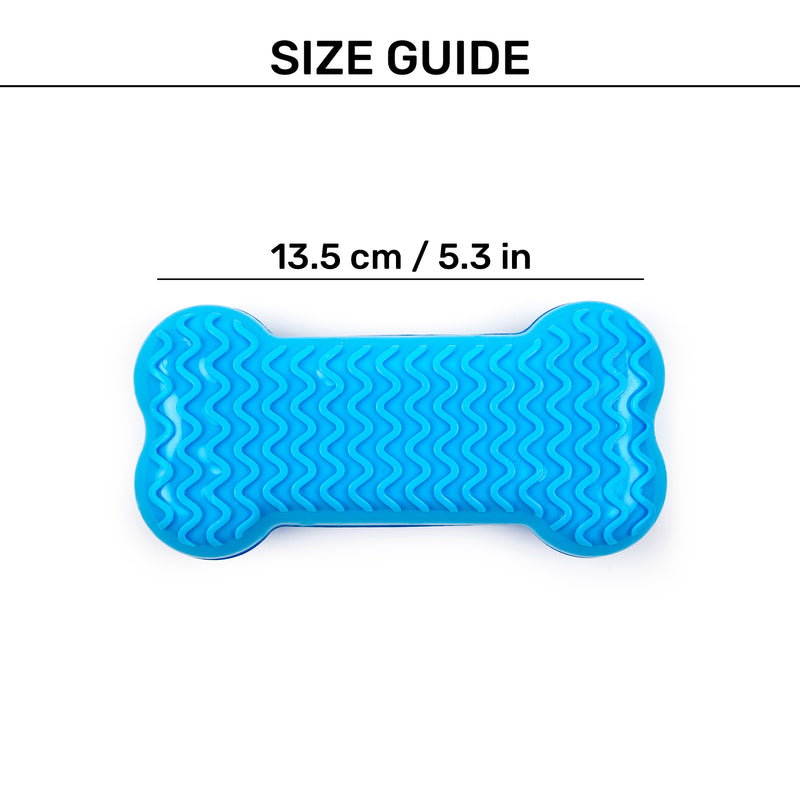 HUFT Frosty Fun Chew Toy For Dog - Blue - Heads Up For Tails