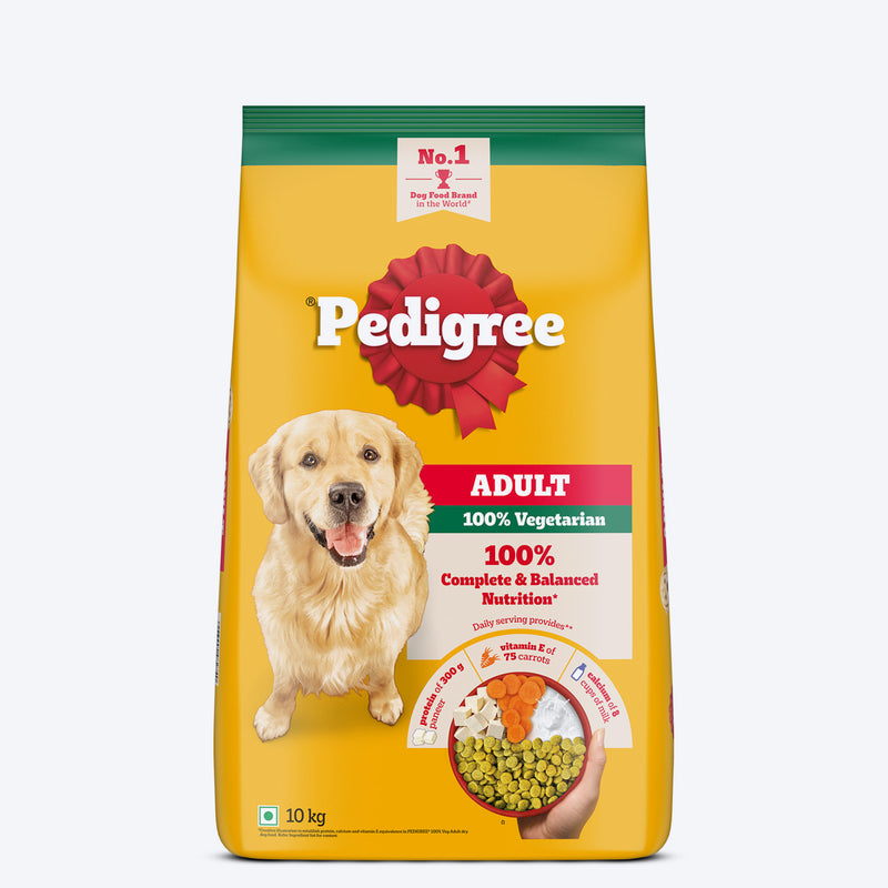 Pedigree 100% Vegetarian Dry Food For Adult Dog