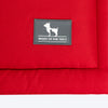 HUFT Cloudy Bear Classic Mat For Dog & Cat - Red