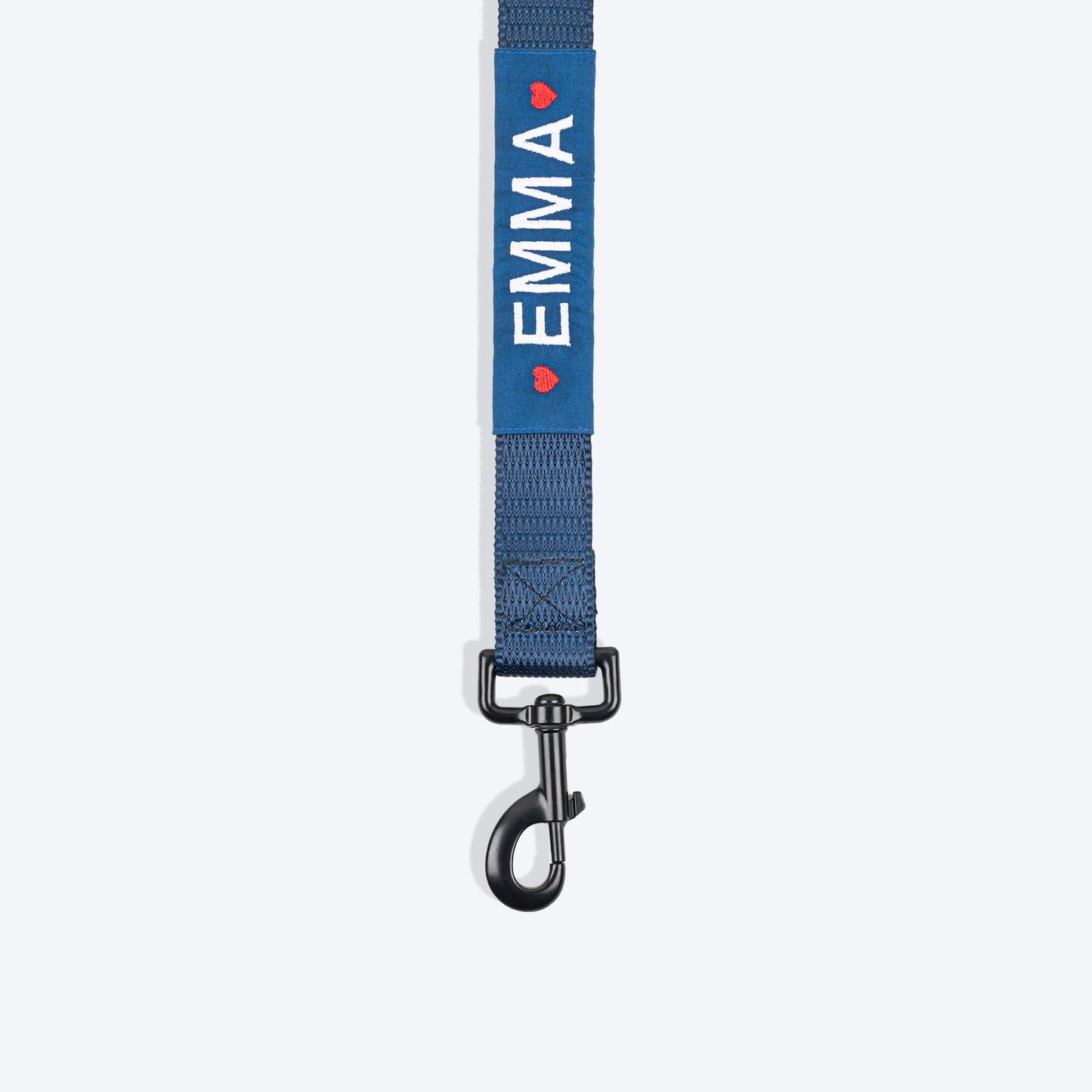 HUFT Personalised Classic Dog Leash - Navy