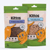 Kittos Purr-fect Fishie Munchies - Tuna & Snapper Jerkies Cat Treats Combo - Heads Up For Tails