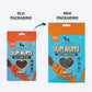 HUFT Yum Nums Dog Treats Soft & Chewy Sticks Carrot With Real Chicken - 70 gm - Heads Up For Tails
