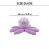HUFT Sea Wiggler Chew Toy For Dog - Purple - Heads Up For Tails