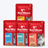 NutriMeow Adult Cat Food Trial Pack of 4 (80 gm each)
