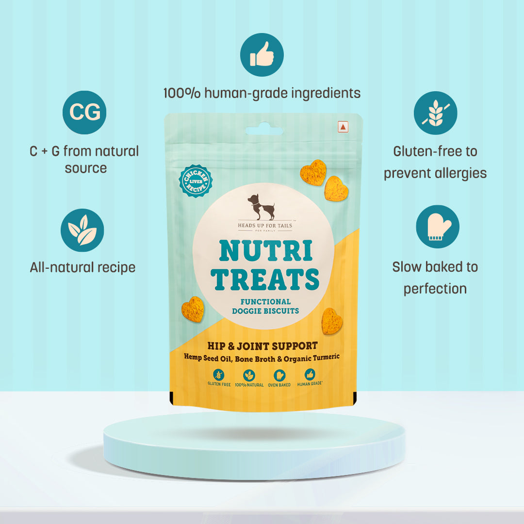 HUFT Wholesome Turkey Food & Nutri Chicken Liver Treats Combo For Dog