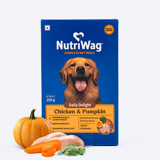 NutriWag Complete Wet Meals With Chicken, Rice & Pumpkin For Dog