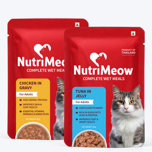 NutriMeow Adult Cat Wet Food Trial Pack of 2 (80 gm each)
