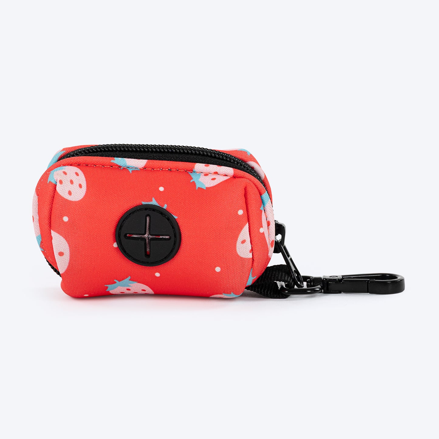 HUFT Berry Bliss Waste Bag Dispenser For Dog & Cat - Red - Heads Up For Tails